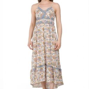 Sincerely Jules floral midi tank dress size small